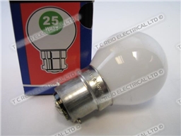 LAMP GOLF BALL 25W WHITE PK1