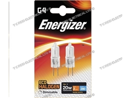 M47 ENERGY SAVING HALOGEN CAPSULE LAMP 16W=20W BLISTER PK2