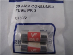 30AMP CONSUMER FUSES PK2