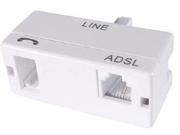 ADSL FILTER ADAPTOR 1xTELE & BROADBAND