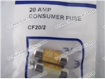 20AMP CARTRIDGE FUSES PK2