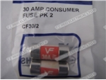 30AMP CARTRIDGE FUSES PK2