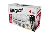 ENERGIZER LED GLS BC B22 27K WARM WHITE 8.5W=60W 806LM = 60W PK4