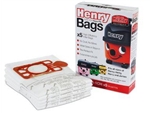 GENUINE NUMATIC HENRY HETTY VAC BAGS NVM-1CH HEPA-FLO PK5