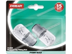 PYGMY LAMP 15W BC B22 CLEAR BLISTER PK2X10