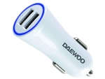 CAR CHARGER DUAL USB A SMART IC PROTECTION 